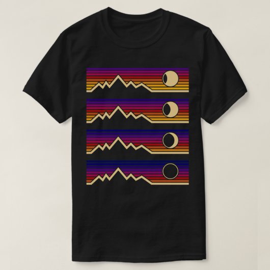 Eclipse太陽のフェーズ Tシャツ (デザイン正面)