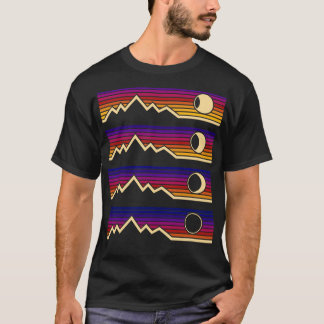 Eclipse太陽のフェーズ Tシャツ