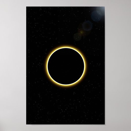 Eclipse太陽の壁デコールポスター ポスター (正面)
