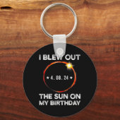 Eclipse太陽の誕生日吹I Out The Sun On My Bi キーホルダー (正面)