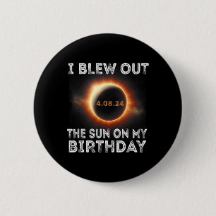 Eclipse太陽の誕生日吹I Out The Sun On My Bi 缶バッジ