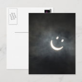 Eclipse太陽の顔 ポストカード (正面/裏面)