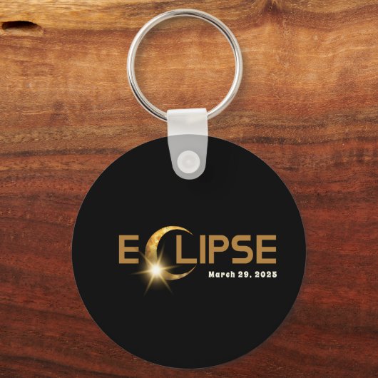 Eclipse太陽の Americanイベント3/29/2025コーヒーマグ キーホルダー (正面)