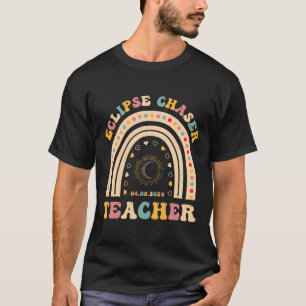 Eclipse太陽の Chaser 2024年4月8日先生教えズ Tシャツ