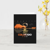 Eclipse太陽の Coloradoギター全体 カード (黄色い花)