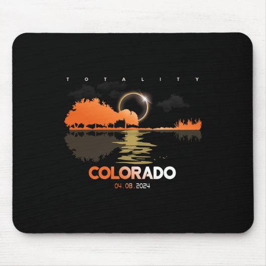 Eclipse太陽の Coloradoギター全体 マウスパッド (正面)