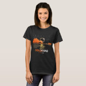 Eclipse太陽の Coloradoギター全体 Tシャツ (正面フル)