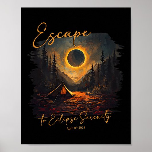 Eclipse太陽の SereniへのEclipseシャツの脱出 ポスター (正面)