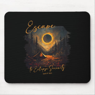 Eclipse太陽の SereniへのEclipseシャツの脱出 マウスパッド