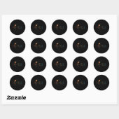 Eclipse太陽の Shirt 2024トータルEclipse太陽の 4月 ラウンドシール (シート)