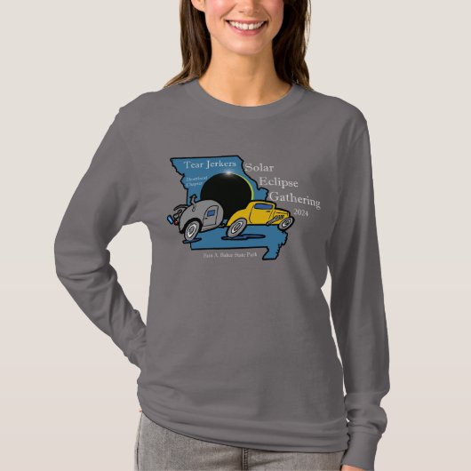 Eclipse用の女子長袖Tシャツ Tシャツ (正面)