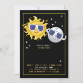 Eclipse表示パーティの招待状 招待状 (正面)