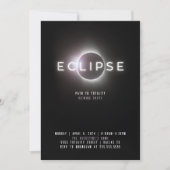 Eclipse表示パーティの招待状 招待状 (正面)