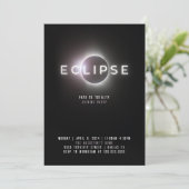 Eclipse表示パーティの招待状 招待状 (スタンド正面)