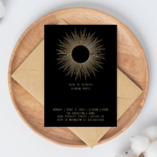 Eclipse表示パーティの招待状 招待状