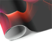 ECLIPSE黒鮮やか赤ピンク ラッピングペーパー (ロールコーナー)