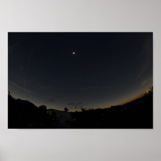 Eclipse2017大きな写真 ポスター