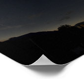 Eclipse2017大きな写真 ポスター (角)