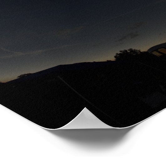 Eclipse2017大きな写真 ポスター (角)