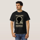 Eclipse – すべてを犠牲マンガパネル tシャツ (正面フル)