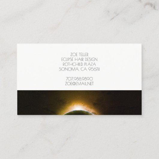 Eclipse 名刺 (裏面)
