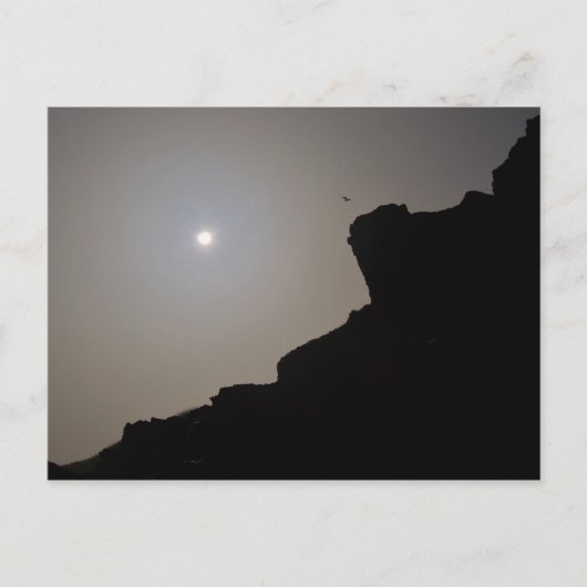 Eclipse 太陽の 2015コーンウォールイングランド ポストカード (正面)