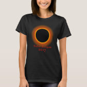 Eclipse 太陽の 2017のTシャツ合計 Tシャツ (正面)