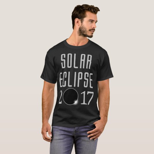Eclipse 太陽の 2017シャツ tシャツ (正面フル)