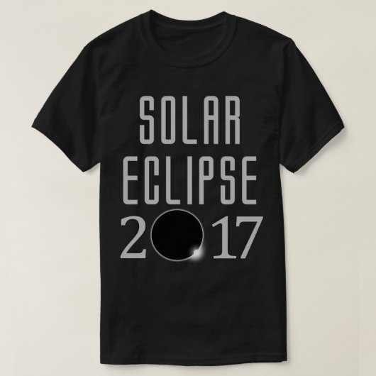 Eclipse 太陽の 2017シャツ tシャツ (デザイン正面)