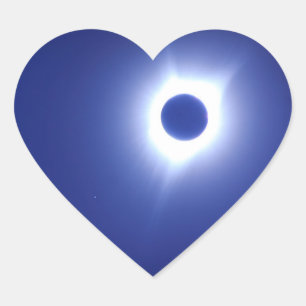 Eclipse 太陽の 2017全体 ハートシール