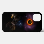 Eclipse 太陽の 2017星雲開花 Case-Mate iPhoneケース (裏面 (横))
