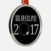 Eclipse 太陽の 2017記念オーナメント メタルオーナメント (右)