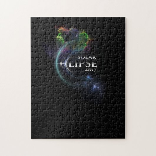 Eclipse 太陽の 2017 ジグソーパズル (縦)