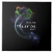 Eclipse 太陽の 2017 タイル (正面)