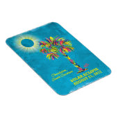 Eclipse 太陽の 2017 マグネット (右側)