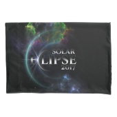 Eclipse 太陽の 2017 枕カバー (正面)