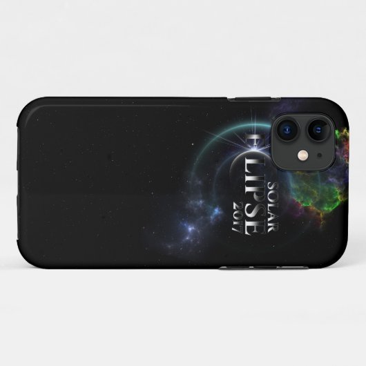 Eclipse 太陽の 2017 Case-Mate iPhoneケース (裏面(横))