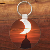 Eclipse 太陽の 2021 キーホルダー (正面)