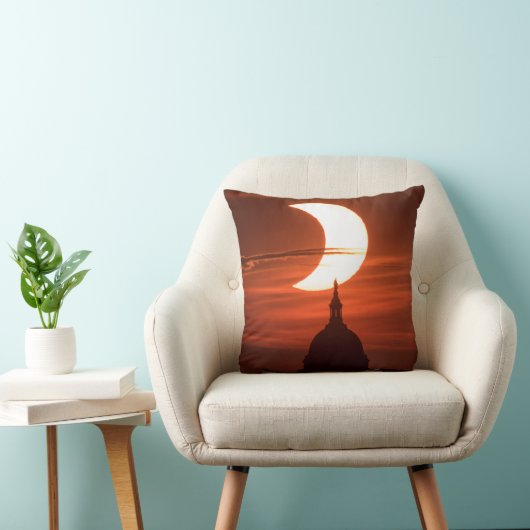 Eclipse 太陽の 2021 クッション (椅子)