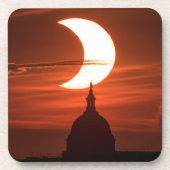 Eclipse 太陽の 2021 コースター (正面)