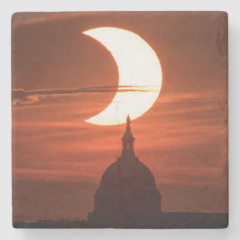 Eclipse 太陽の 2021 ストーンコースター