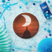 Eclipse 太陽の 2021 ペーパープレート (パーティー)