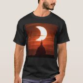 Eclipse 太陽の 2021 tシャツ (正面)
