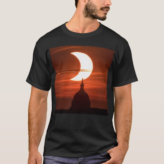 Eclipse 太陽の 2021 tシャツ (正面)