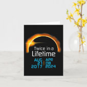 Eclipse 太陽の 2024かわいいEclipseキッズ太陽の幼児 カード (黄色い花)