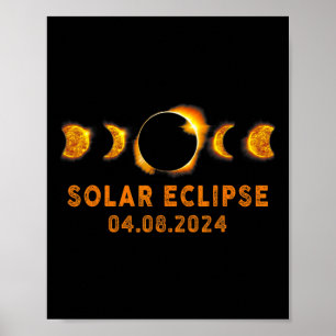 Eclipse 太陽の 2024かわいいEclipseキッズ太陽の幼児 ポスター