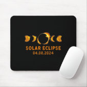 Eclipse 太陽の 2024かわいいEclipseキッズ太陽の幼児 マウスパッド (マウス)