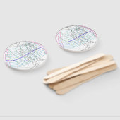 Eclipse 太陽の 2024のグローバルパス合計 ハンドファン (組立なし)