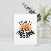 Eclipse 太陽の 2024の合計 ポストカード (スタンド正面)