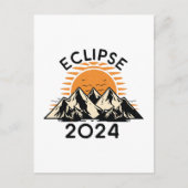 Eclipse 太陽の 2024の合計 ポストカード (正面)